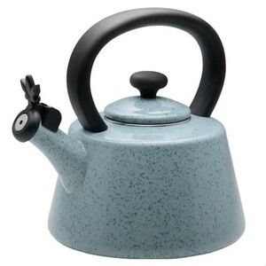 Paula Dean signature 2qt. Speckled Teapot with Black Handle